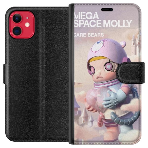 Apple iPhone 11 Plånboksfodral Mega Space Molly Care Bears Series - Share Bear Edition