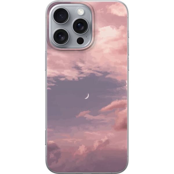 Kompatibelt Mobilskal till Apple iPhone 16 Pro Max Rosa himmel