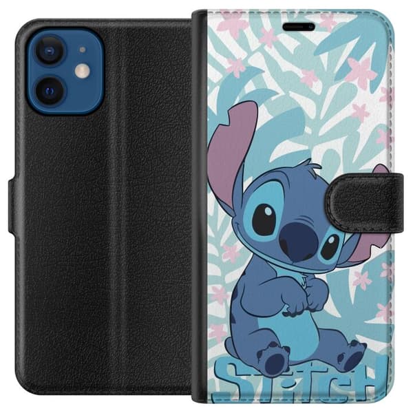 Kompatibelt Plånboksfodral till Apple iPhone 12 mini Stitch logga