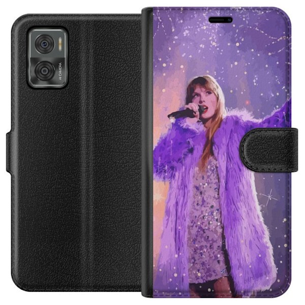 Motorola Moto E22i Lommeboketui Taylor Swift