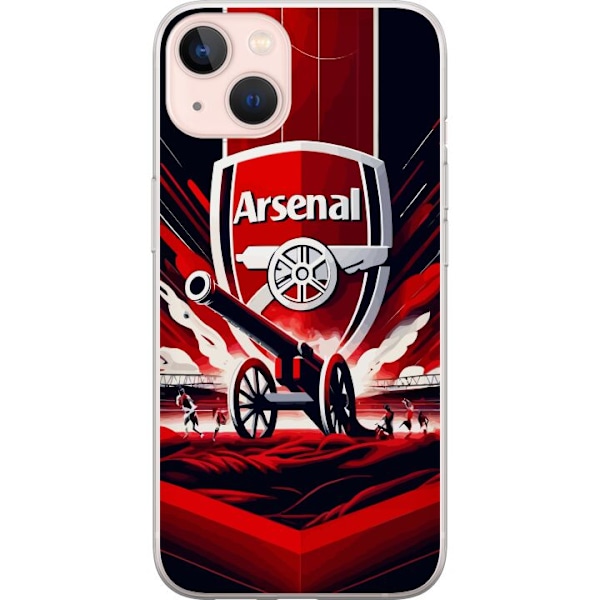 Apple iPhone 13 Gennemsigtig cover Arsenal