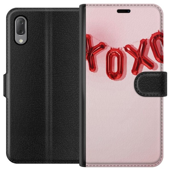 Sony Xperia L3 Lommeboketui Valentinsdagen XOXO