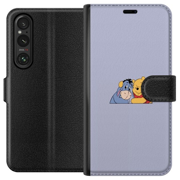 Sony Xperia 1 VI Plånboksfodral Nalle Puh och Ior