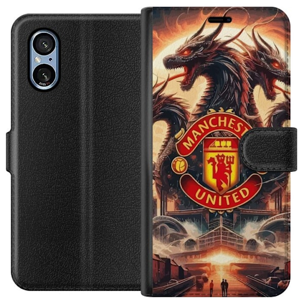 Sony Xperia 10 VI Tegnebogsetui Manchester United