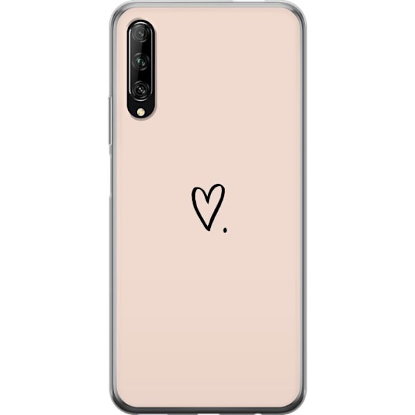 Huawei P smart Pro 2019 Gennemsigtig cover Hjerte