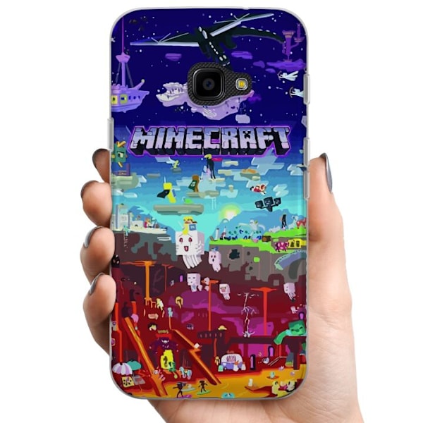 Samsung Galaxy Xcover 4 TPU Mobilcover MineCraft