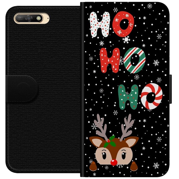 Huawei Y6 (2018) Lommeboketui HO HO HO