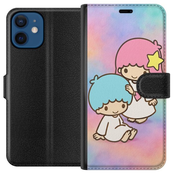 Apple iPhone 12 mini Tegnebogsetui Kawaii Sanrio Kiki Lola Lit