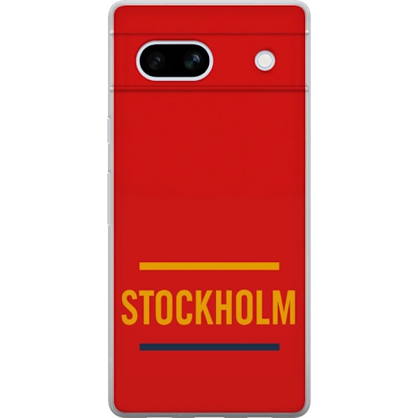 Google Pixel 7a Genomskinligt Skal Stockholm – Hockey