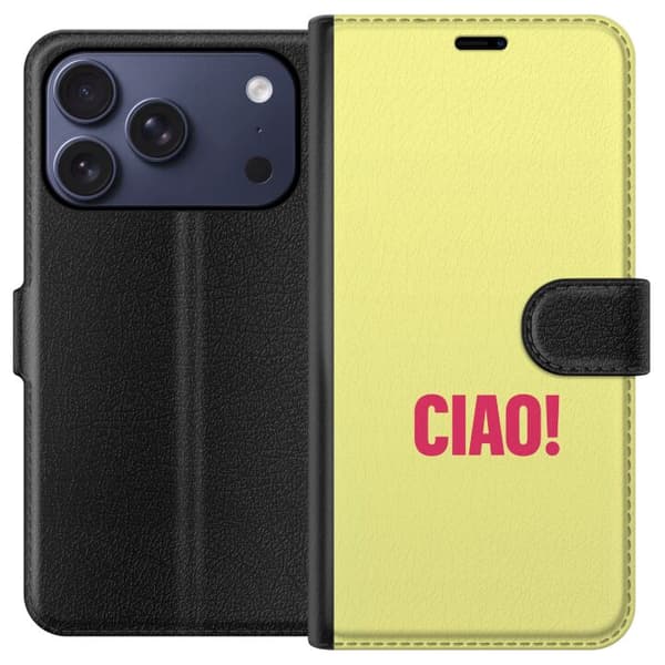 Kompatibelt Plånboksfodral till Apple iPhone 17 Pro Rosa CIAO gul