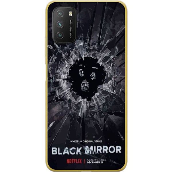 Xiaomi Poco M3  Läpinäkyvä kuori Black Mirror Sci-Fi Netfli