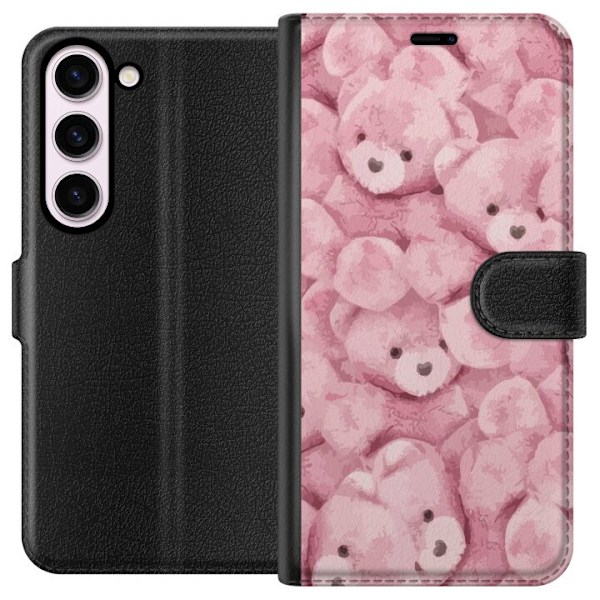 Samsung Galaxy S23 Lommeboketui Rosa Bamsen