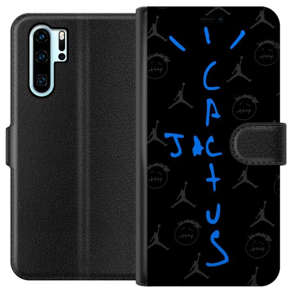 Kompatibelt Lommeboketui til Huawei P30 Pro Kaktus