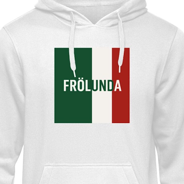 Barn-Hoodie | Mjuk Huvtröja för Barn Frölunda – Hockey vit 12-13 År