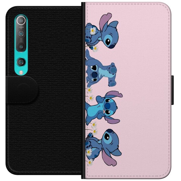 Xiaomi Mi 10 5G Plånboksfodral Stitch Skratt & Bus – Perfek