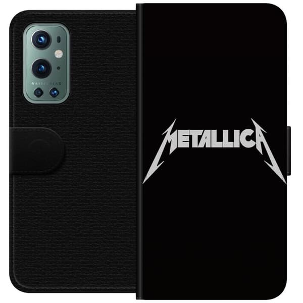 Kompatibelt Plånboksfodral till OnePlus 9 Pro Metallica