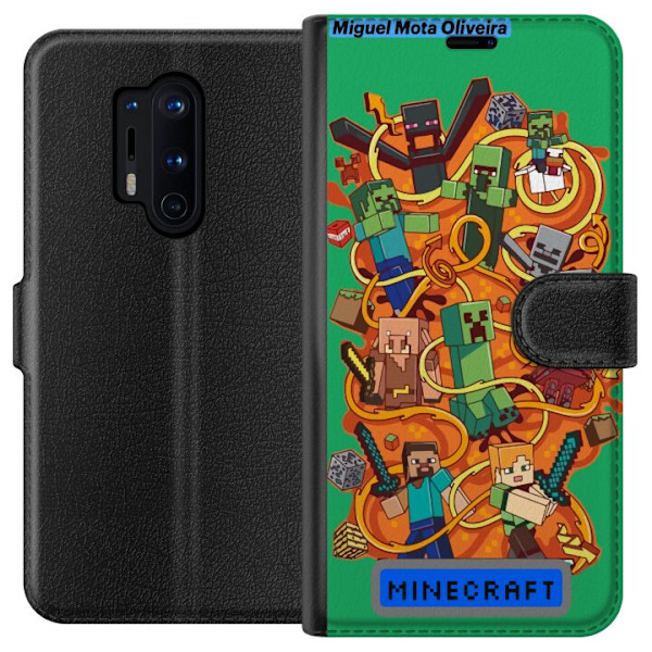 OnePlus 8 Pro Tegnebogsetui Minecraft