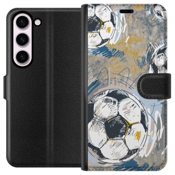 Samsung Galaxy S23 Plånboksfodral Fotboll