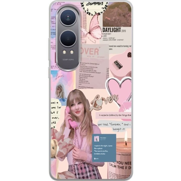 OnePlus Nord CE4 Lite Gennemsigtig cover Taylor Swift