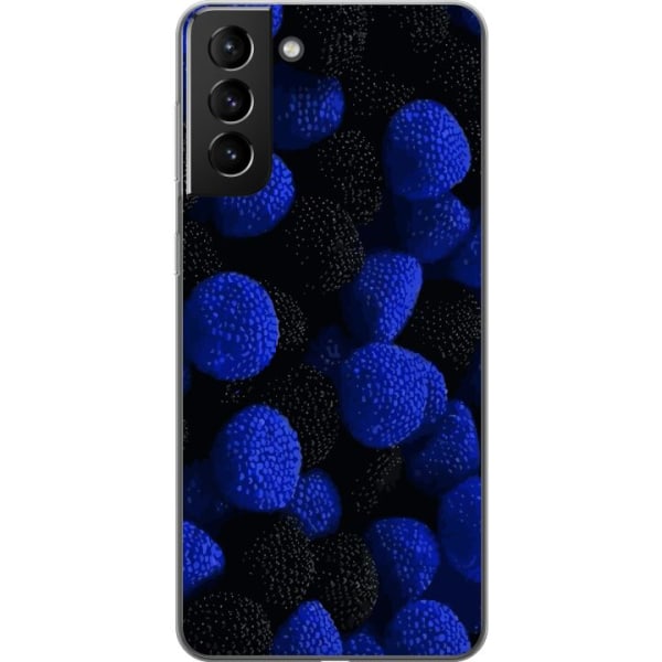 Samsung Galaxy S21+ 5G Gjennomsiktig deksel Blå Godteribiter