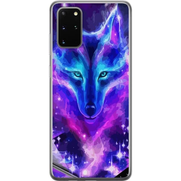 Kompatibelt Mobilskal till Samsung Galaxy S20+ Neon Varg