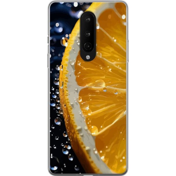 OnePlus 8 Gennemsigtig cover Appelsin