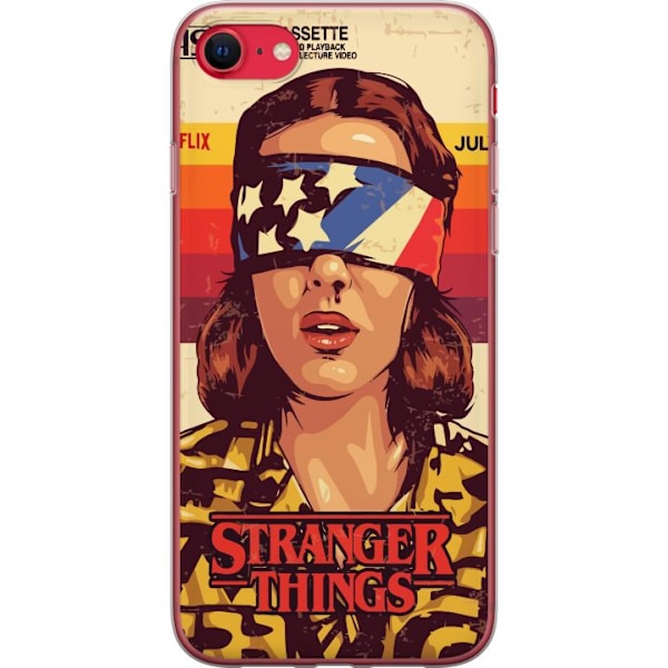 Apple iPhone 7 Gennemsigtig cover Stranger Things VHS