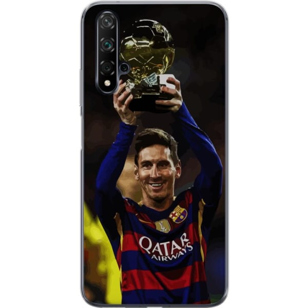 Huawei nova 5T Gennemsigtig cover Lionel Messi
