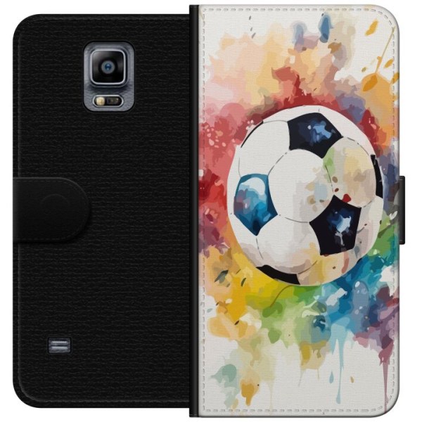 Samsung Galaxy Note 4 Tegnebogsetui Fodbold