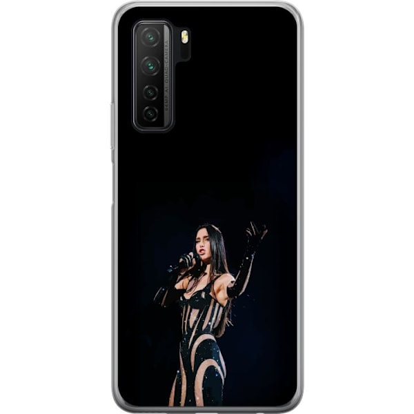 Huawei P40 lite 5G Genomskinligt Skal Dua Lipa – Pop Star Ae