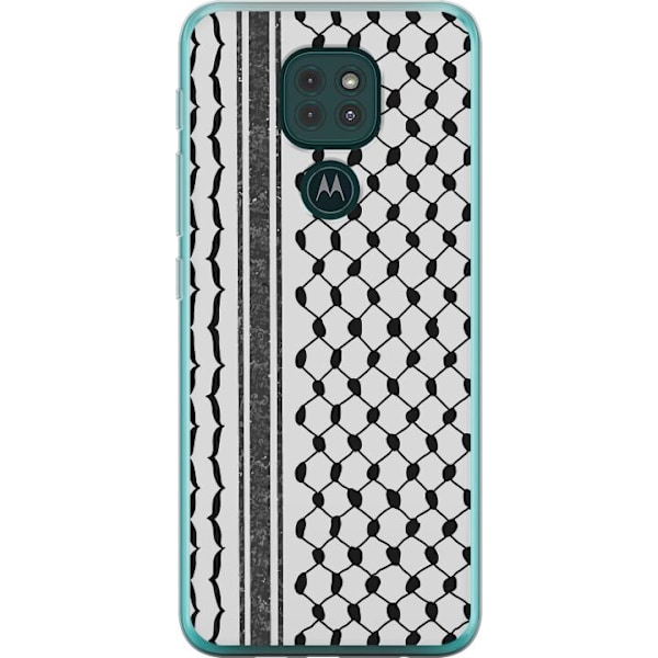 Motorola Moto G9 Play Gennemsigtig cover Palæstinensisk møns