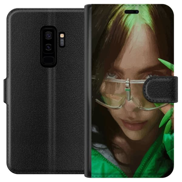 Kompatibel Tegnebogsetui til Samsung Galaxy S9+ Billie Eilish