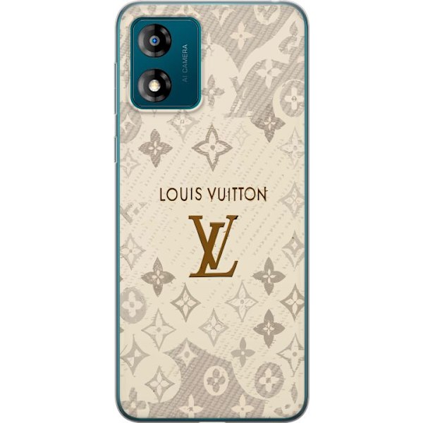 Motorola Moto E13 Gennemsigtig cover LV Vibes