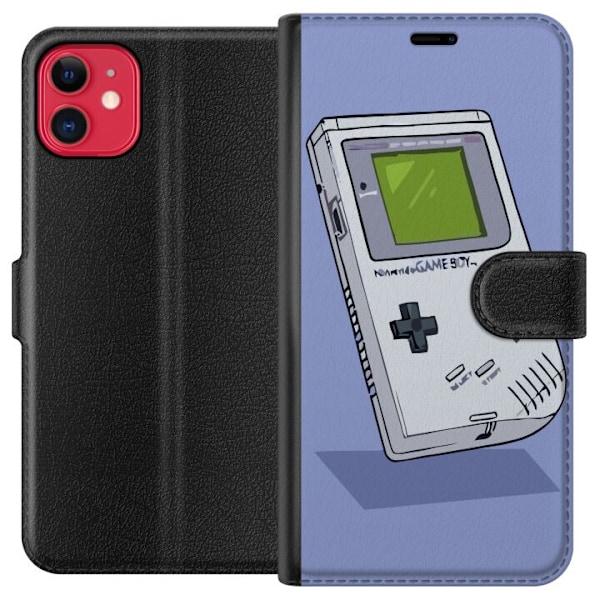 Apple iPhone 11 Lommeboketui Game Boy Lilla