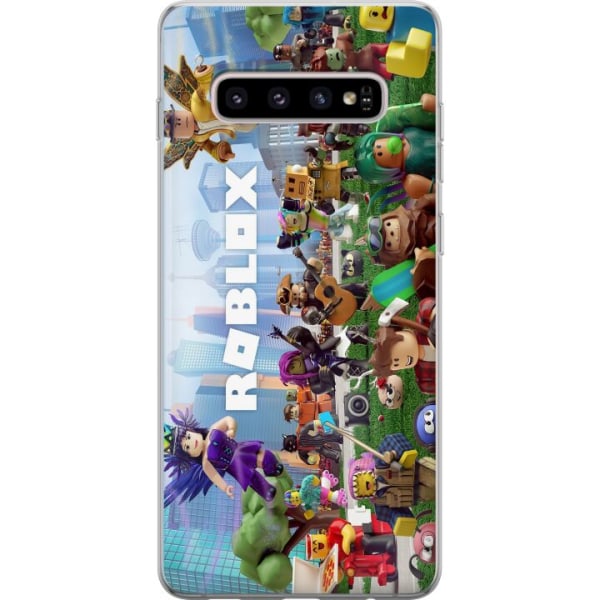 Samsung Galaxy S10+ Läpinäkyvä kuori Roblox