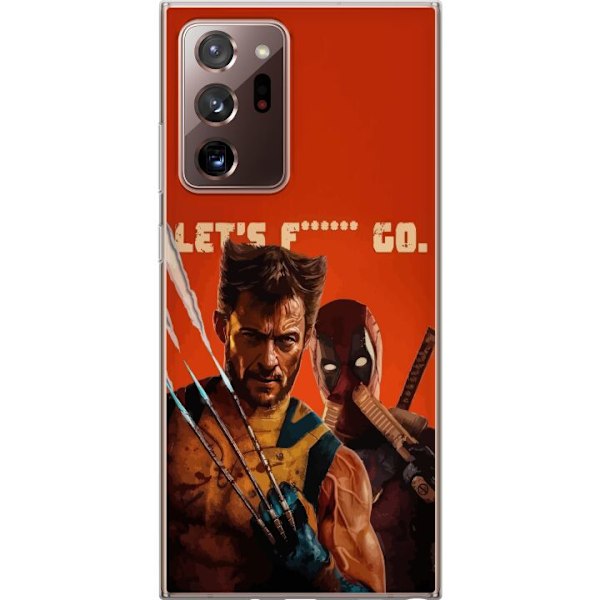 Samsung Galaxy Note20 Ultra Läpinäkyvä kuori Deadpool & Wolverine