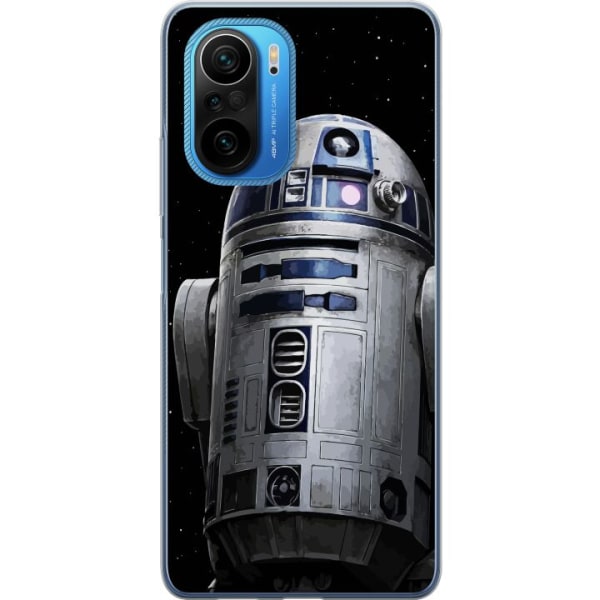 Xiaomi Poco F3 Genomskinligt Skal R2D2 Star Wars