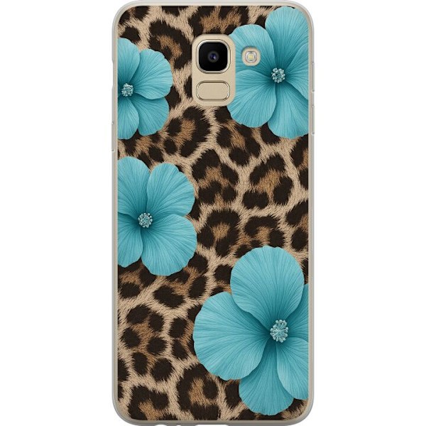 Samsung Galaxy J6 Gjennomsiktig deksel Blossom Beast