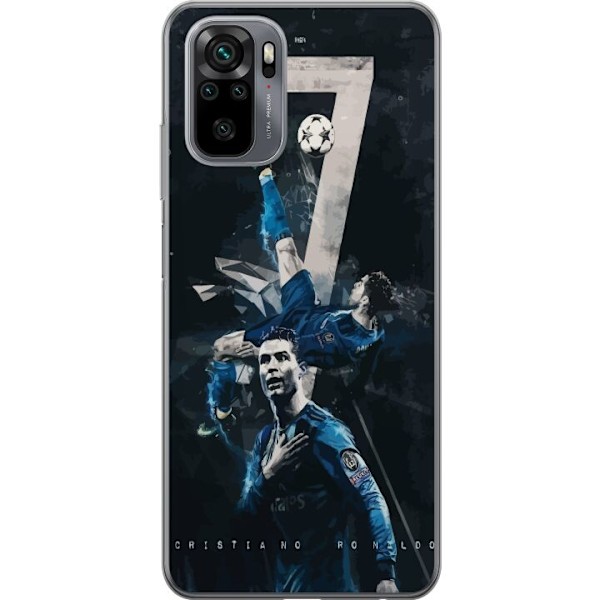 Xiaomi Redmi Note 10 Genomskinligt Skal Ronaldo