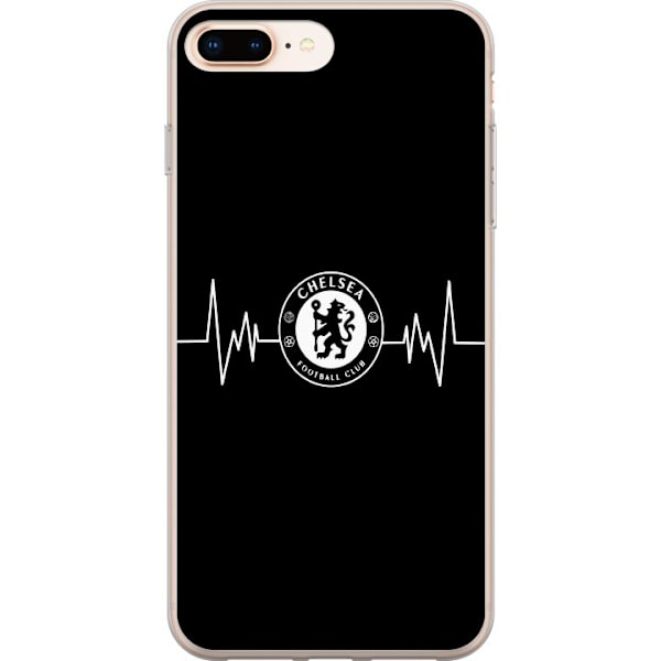 Apple iPhone 8 Plus Gennemsigtig cover Chelsea F.C.