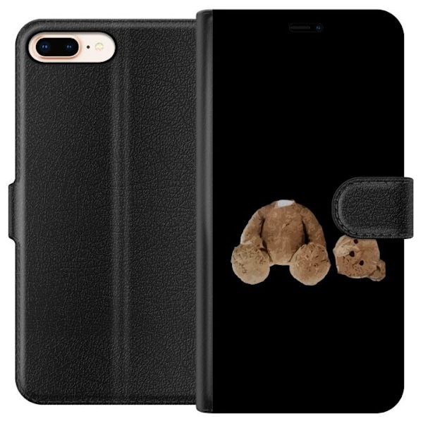 Apple iPhone 7 Plus Plånboksfodral Teddy DÖD