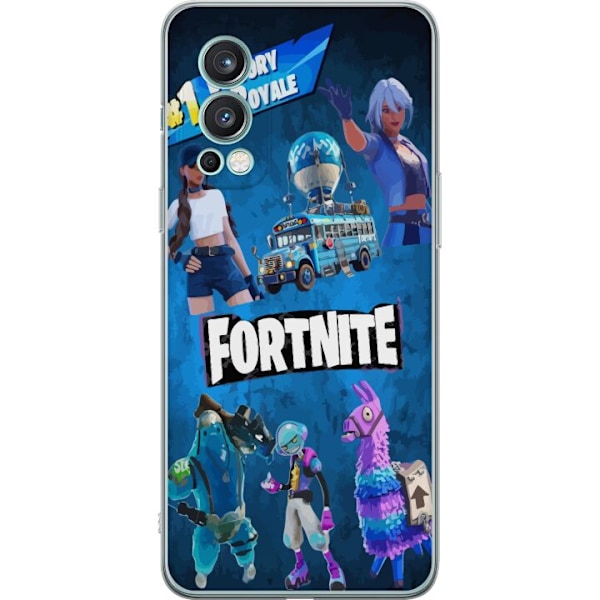 OnePlus Nord 2 5G Gennemsigtig cover Fortnite