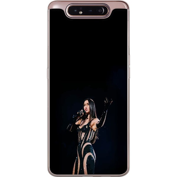 Samsung Galaxy A80 Genomskinligt Skal Dua Lipa – Pop Star Aesthetic