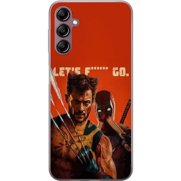 Kompatibelt Mobildeksel til Samsung Galaxy A14 5G Deadpool & Wolverine