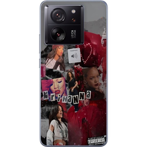 Xiaomi 13T Pro Gennemsigtig cover Rihanna – Iconic Fashion M