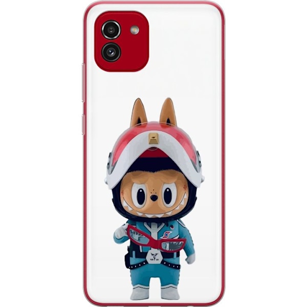 Samsung Galaxy A03 Gennemsigtig cover How2work Labubu Monstre