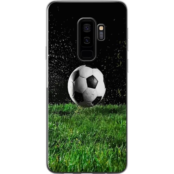 Samsung Galaxy S9+ Gennemsigtig cover Fodbold Handling