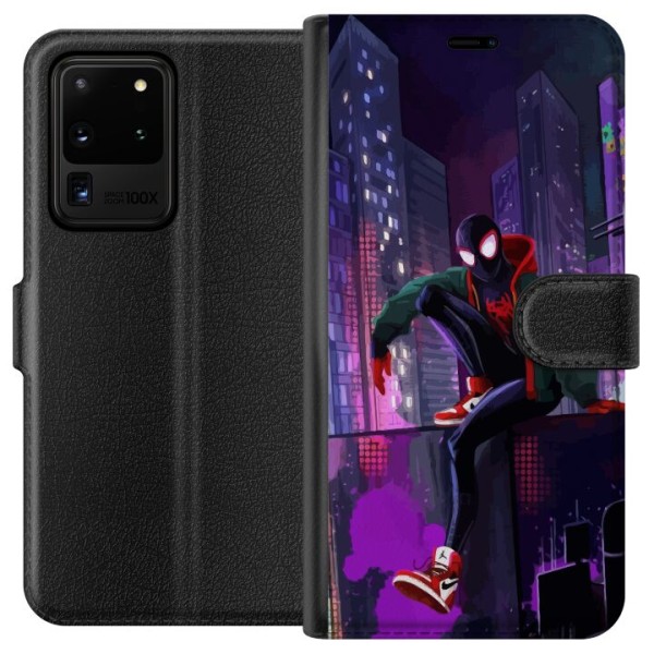 Samsung Galaxy S20 Ultra Plånboksfodral Fortnite - Spider-Man