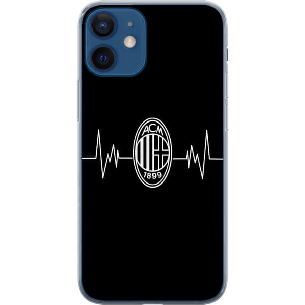 Kompatibelt Mobilskal till Apple iPhone 12 mini AC Milan