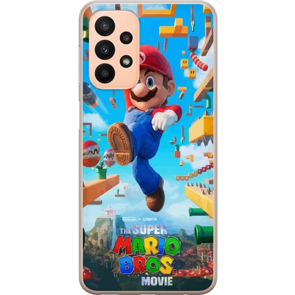 Kompatibelt Mobildeksel til Samsung Galaxy A23 Super Mario Bros